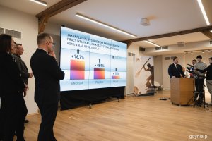Konferencja prasowa przedstawiająca pilotaż systemu „Fala”, fot. Kamil Złoch