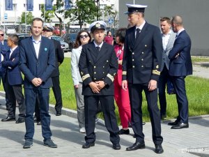 W uroczystym otwarciu Centrum Sportu i Rekreacji uczestniczył m.in. radny Gdyni Dawid Biernacik