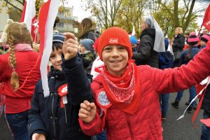 Parada Niepodległości w Orłowie // fot. Lechosław Dzierżak