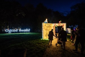 „Ogród Świateł” w Parku Kolibki w Gdyni, fot. Kamil Złoch