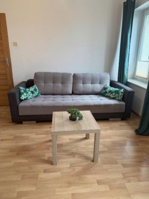 Salon w obiekcie Etezje Apartamenty - Legion&oacute;w 50