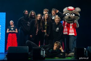  Laureaci tegorocznej edycji: drużyna z Tow. Przyjaciół Szkoły BUDOWLANKA w Kościerzynie (fot. Natalia Kawalerowicz)