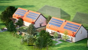 Rodzinne domy dziecka na Babich Dołach - wizualizacja Costa Project