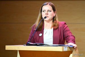 Prezydent Gdyni Aleksandra Kosiorek (fot. Michał Puszczewicz)