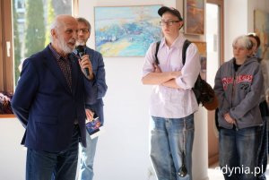 Dyrektor Państwowego Liceum Sztuk Plastycznych im. Magdaleny Abakanowicz (fot. Magdalena Starnawska)