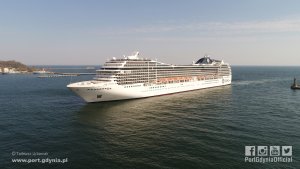 MSC Poesia / fot. Tadeusz Urbaniak Port Gdynia