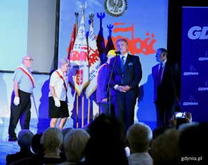Gala wręczenia kolejnych odznaczeń „Bohaterom Sierpnia '80 Gdynia”, fot. Kamil Złoch