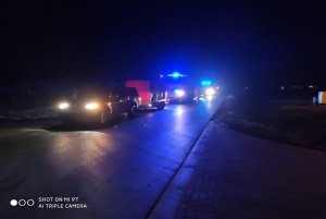 Gdyńscy strażacy gasili Biebrzański Park Narodowy // mat.prasowe Komendy Wojewódzkiej Państwowej Straży Pożarnej