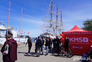 Stoisko DKMS (fot. Magdalena Starnawska)