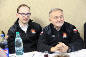 Prezydent Miasta Gdyni Wojciech Szczurek z radnym miasta Gdyni Jakubem Ubychem (fot. Michał Sałata, gdynia.pl) 