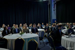 Uczestnicy Baltic Ports for Climate Conference 2025 zgromadzeni w sali koncertowej Zarządu Morskiego Portu Gdynia