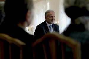 Prezydent Wojciech Szczurek - Uroczyste wręczenie nominacji dla kadry kierowniczej nowej struktury pionu skarbnika w Urzędzie Miasta Gdyni / fot. Paweł Marszałkowski