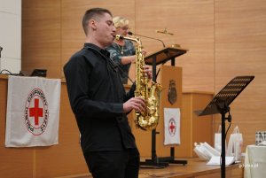 Uczeń Szkoły Muzycznej I i II stopnia im. Z. Noskowskiego (fot. Magdalena Starnawska)