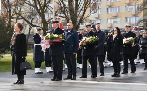 Uroczystości pod pomnikiem Polski Morskiej, fot. Magdalena Śliżewska