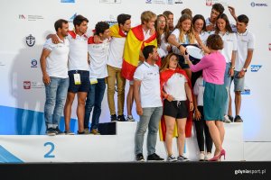 Ceremonia zamknięcia Młodzieżowych Mistrzostw Świata w żeglarstwie / fot.gdyniasport.pl