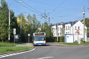 Pętla autobusowa "Dąbrowa Miętowa"  // fot. Lechosław Dzierżak