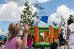 Piknik rodzinny w dzielnicy Chwarzno-Wiczlino podczas zawodów Ironman 2017 // fot. K. Stańczak
