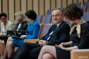 Prezydent Gdyni Wojciech Szczuwiceprezydent Gdyni Katarzyna Gruszecka-Spychała na kongresie „Perły Samorządu 2017"rek i 