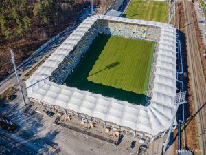 Stadion z lotu ptaka (fot. Patryk Zaputowicz)