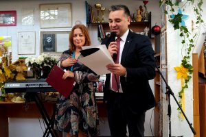 Uroczyste obchody ósmych urodzin Klubu Seniora na Witominie