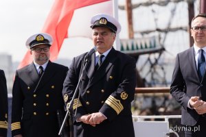 Rektor Uniwersytetu Morskiego w Gdyni, prof. dr hab. inż. kpt. ż.w. Adam Weintrit (fot. Paweł Budziński)
