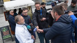 Otwarcie przystanku-bramki, fot. M. Urbaniak, gdyniasport.pl