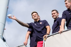 Prezentacja zespołów Vistal Gdynia i Spójnia Gdynia / fot. D. Linkowski