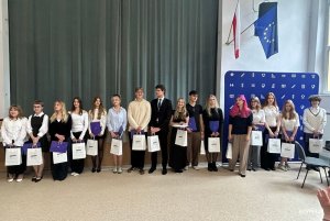Wyr&oacute;żnieni maturzyści i maturzystki (fot. Magdalena Starnawska)