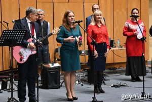 Prezydent Aleksandra Kosiorek złożyła najserdeczniejsze życzenia przybyłym gościom (fot. Magdalena Starnawska)