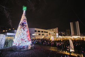 Gdynia rozbłysła na Święta tysiącami światełek // fot.Karol Stańczak