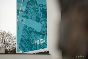 Mural sfinansowany przez firmę AB Inwestor na budynku La Esquina (ul. 3 Maja 30) w Śródmieściu (fot. Kamil Złoch)