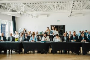 Spotkanie OMGGS w Sopocie. Na zdj. m.in. prezydentki Aleksandra Kosiorek, Aleksandra Dulkiewicz i Magdalena Czarzyńska-Jachim