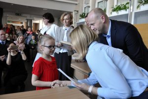 Wręczenie nagród uczestnikom konkursu / fot. Dorota Nelke