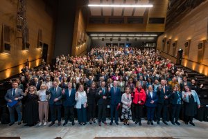 Uroczysta gala wręczenia Nagród Bursztynowego Mieczyka im. Macieja Płażyńskiego odbyła się w Europejskim Centrum Solidarności w Gdańsku (fot. Jacek Klejment)