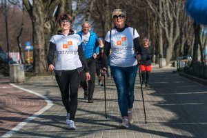 Uczestnicy Parkrun cieszyli się ze wspaniałej pogody / fot. Maciej Czarniak