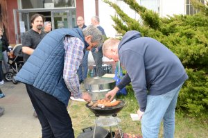 Kiełbaski na grilu