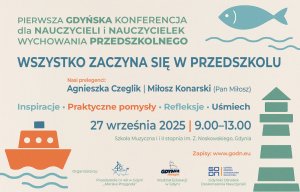 Obraz plakatu Konferencji „Wszystko zaczyna się w przedszkolu" 27 września 2025