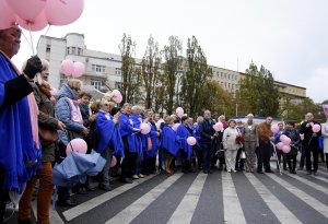 Marsz Różowej Wstążki już po raz 20. przeszedł ulicami Gdyni, fot. Kamil Złoch