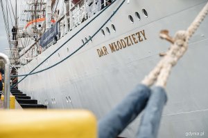 Powrót Daru Młodzieży do portu w Gdyni, fot. Kamil Złoch