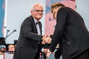 Koncert upamiętniający 30.rocznicę wizyty Jana Pawła II w Gdyni. //fot. Dawid Linkowski