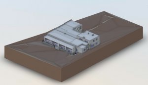 Wirtualny bliźniak, czyli cyfrowy model przedszkola, zawierający szczegółowe informacje o każdym jego elemencie // opracowanie firma FASADA