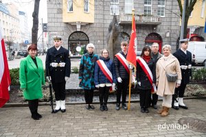 Złożenie wieńców w dniu pamięci o żołnierzach wyklętych, fot. Michał Sałata