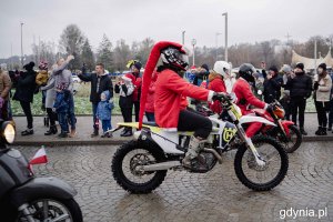 20. edycja parady „Mikołaje na motocyklach” - start w Gdyni, fot. Kamil Złoch