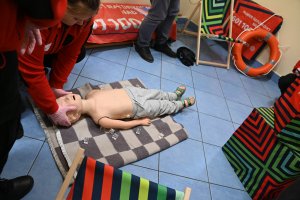 Młodzi ratownicy w akcji