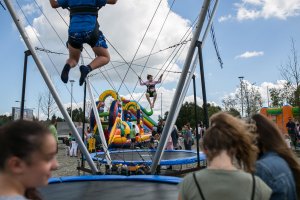 Piknik rodzinny w dzielnicy Chwarzno-Wiczlino podczas zawodów Ironman 2017 // fot. K. Stańczak