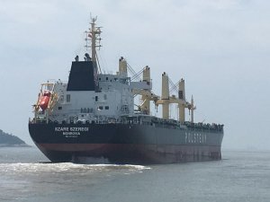 Chrzest statku m/s Szare Szeregi // fot. Ministerstwo Gospodarki Morskiej i Żeglugi Śródlądowej