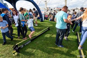 Zawody Red Bull Slackship 2017 w Gdyni // fot. D. Linkowski