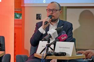 Mariusz Bzdęga &ndash; dyrektor zarządzający ds. kultury i aktywności mieszkańc&oacute;w Urzędu Miasta Gdyni podczas briefingu zapowiadającego 22. edycję wydarzenia