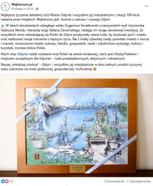  Kto złożył życzenia Gdyni?