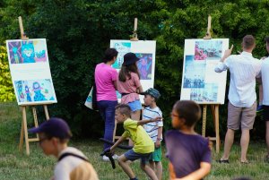 Piątkowy piknik "Witaminacja: zastrzyk kulturalny na Witominie" // fot. Anna Rezulak